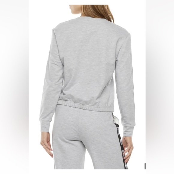 Juicy Couture Gray Tracksuit W/ Black Logo Stripes, Large, New W Tags!! - Picture 3 of 6